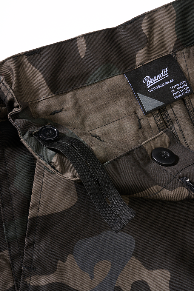 Brandit US Ranger detské nohavice, Darkcamo