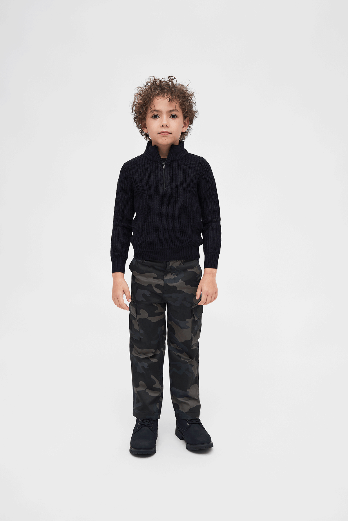 Brandit US Ranger detské nohavice, Darkcamo