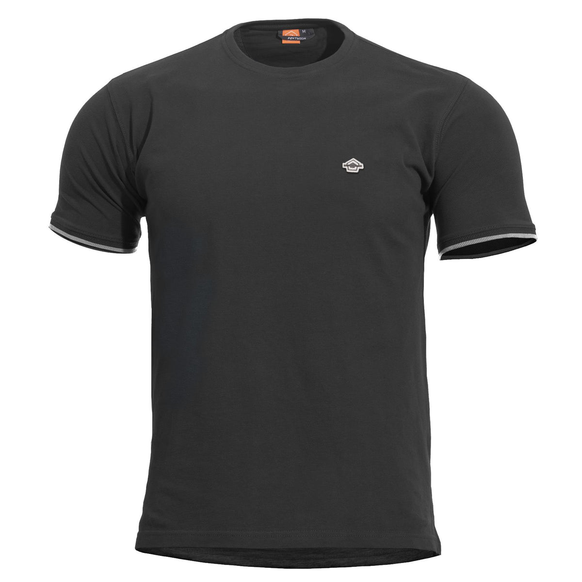 Pentagon Levantes Crewneck μπλουζάκι, μαύρο