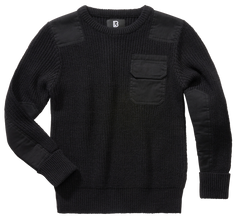 Brandit BW Children's Pullover, Black