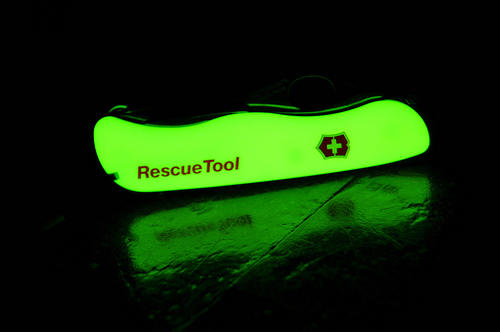 Victorinox Rescue Tool Μαχαίρι Τσέπης φωσφορίζον κίτρινο 111mm με θήκη