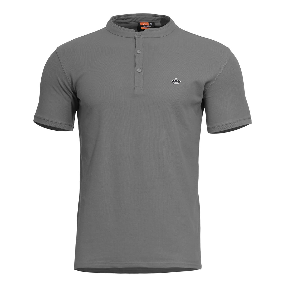 Pentagon Levantes Henley Μπλουζάκι, Γκρι
