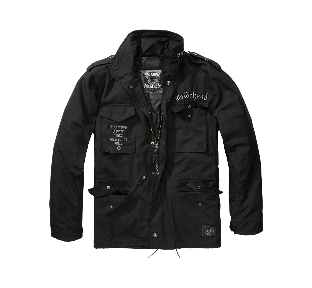 Brandit Motörhead M65 Classic bunda, čierna