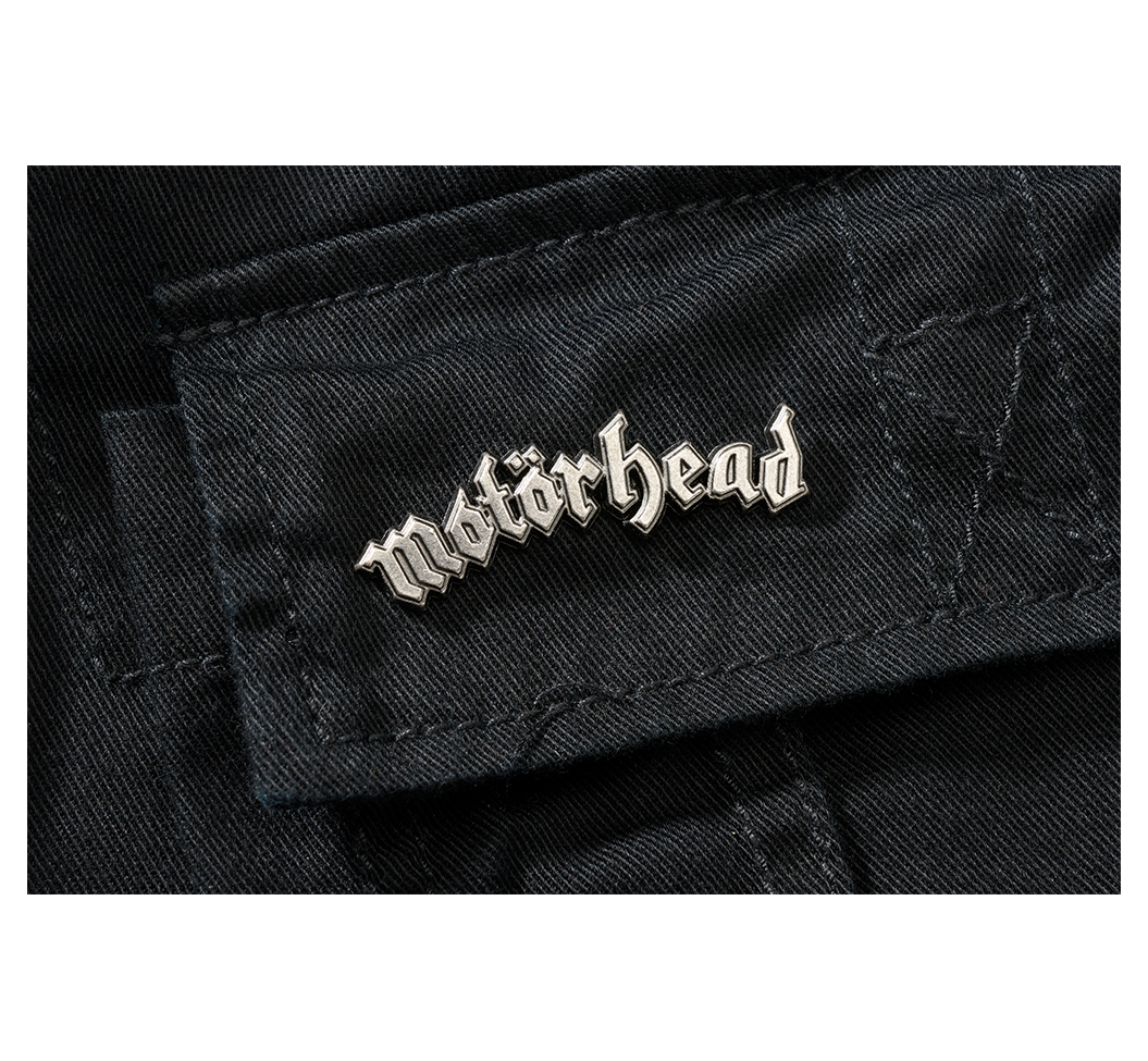 Brandit Motörhead Urban Legend kraťasy, čierna