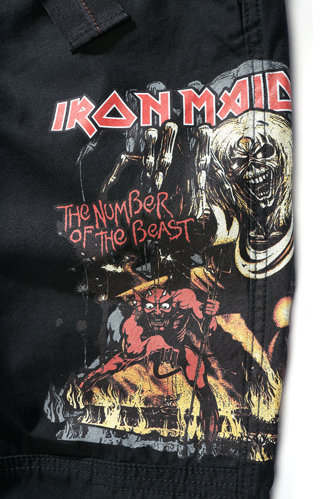 Brandit Iron Maiden Pure Slim nohavice, čierna