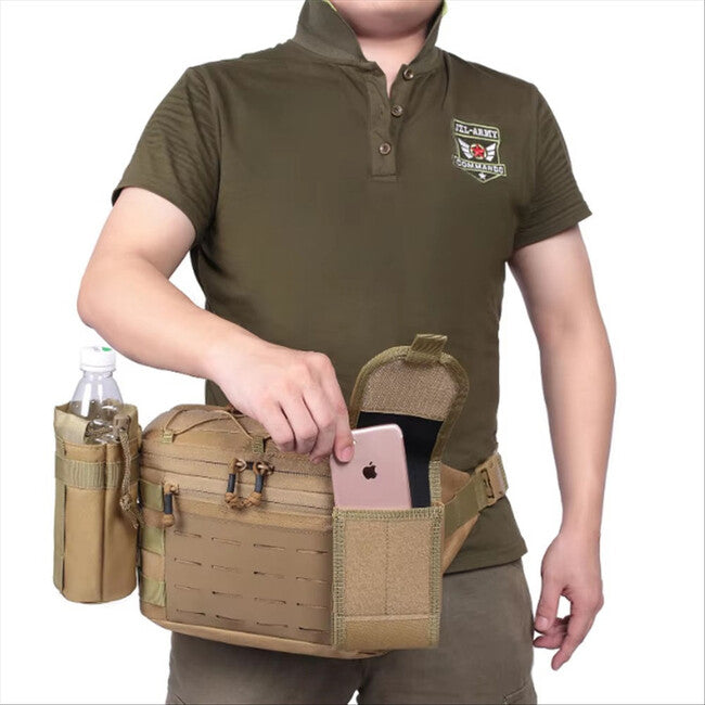 DRAGOWA Tactical Havoc Πολυλειτουργική Τακτική Τσάντα, Μαύρη
