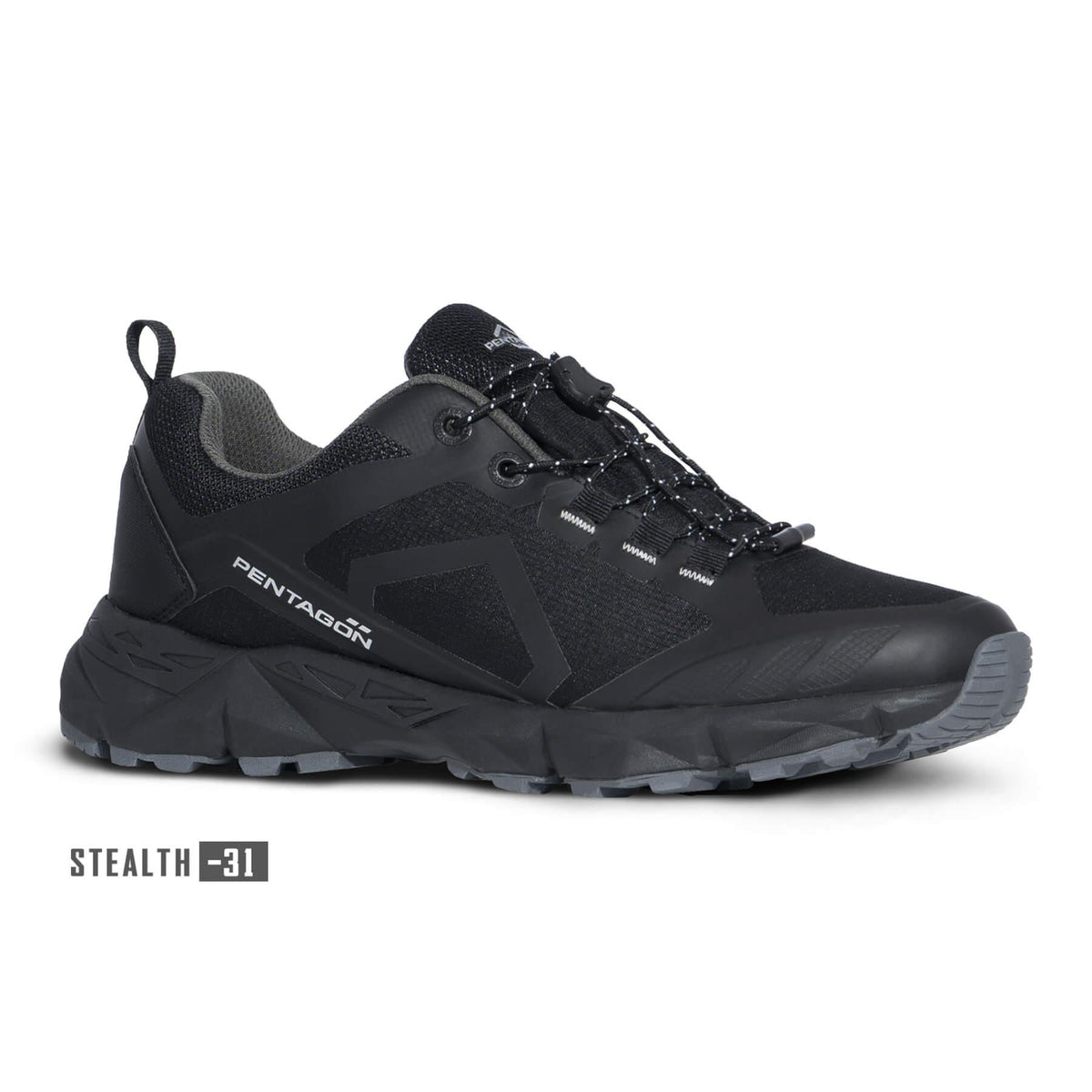 Pentagon Kion 4" pohodniški čevlji Stealth, črni