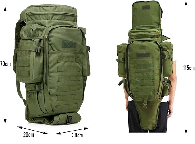 DRAGOWA Tactical Σακίδιο πλάτης Zenith 70 L, FG