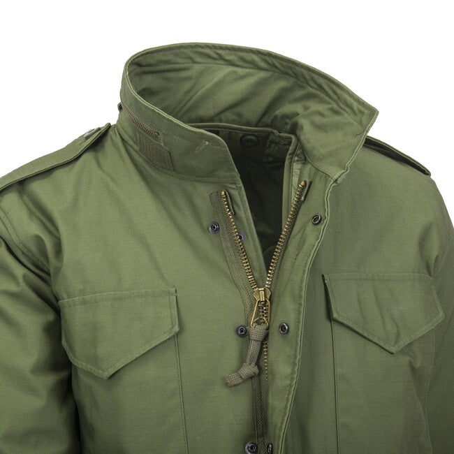 Helikon-Tex M65 μπουφάν NyCo Sateen, λαδί-πράσινο