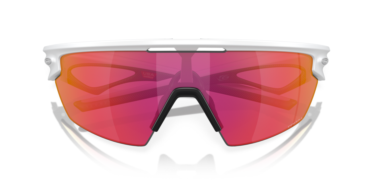 Oakley SPHAERA Γυαλιά Ηλίου με σκελετό Matte White και φακούς Prizm Field, 36