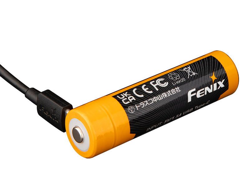 Fenix 18650 Επαναφορτιζόμενη Μπαταρία USB-C 4000 mAh (Li-Ion)