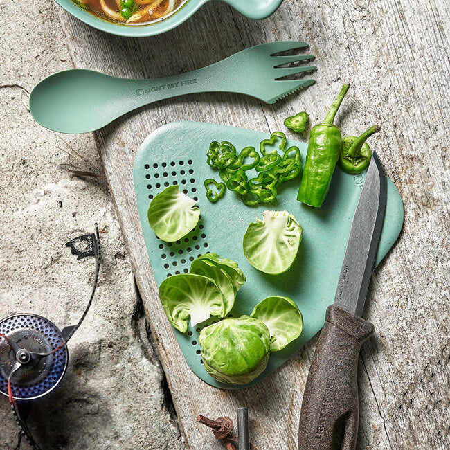 LIGHT MY FIRE CuttingBoard 2in1 Δίσκος Κοπής, μπλε