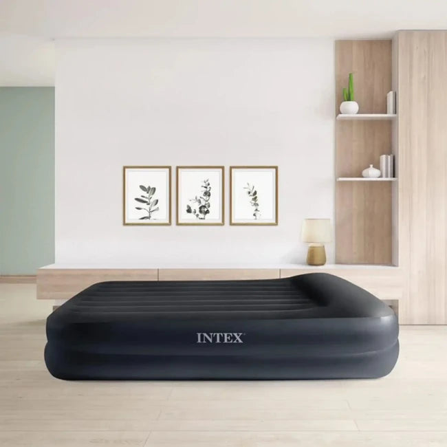Intex Pillow Rest Raised Φουσκωτό Κρεβάτι Queen