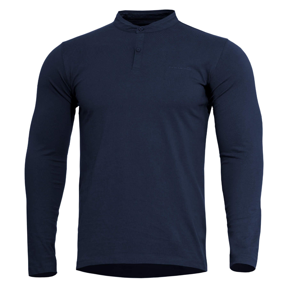 Pentagon Romeo 2.0 Long Sleeve Button-Up Shirt, Navy Blue