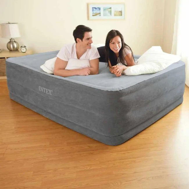 Intex Comfort-plush High-Rise Φουσκωτό Κρεβάτι Queen