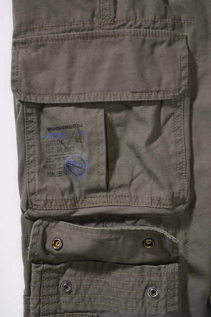 Brandit Pure kids' trousers, olive