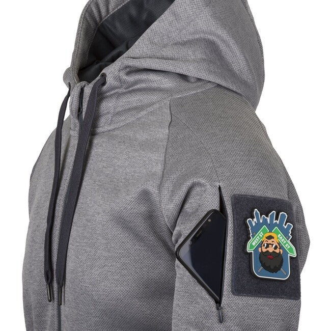 Helikon-Tex Urban Tactical Φούτερ με Κουκούλα (FullZip), Μαύρο