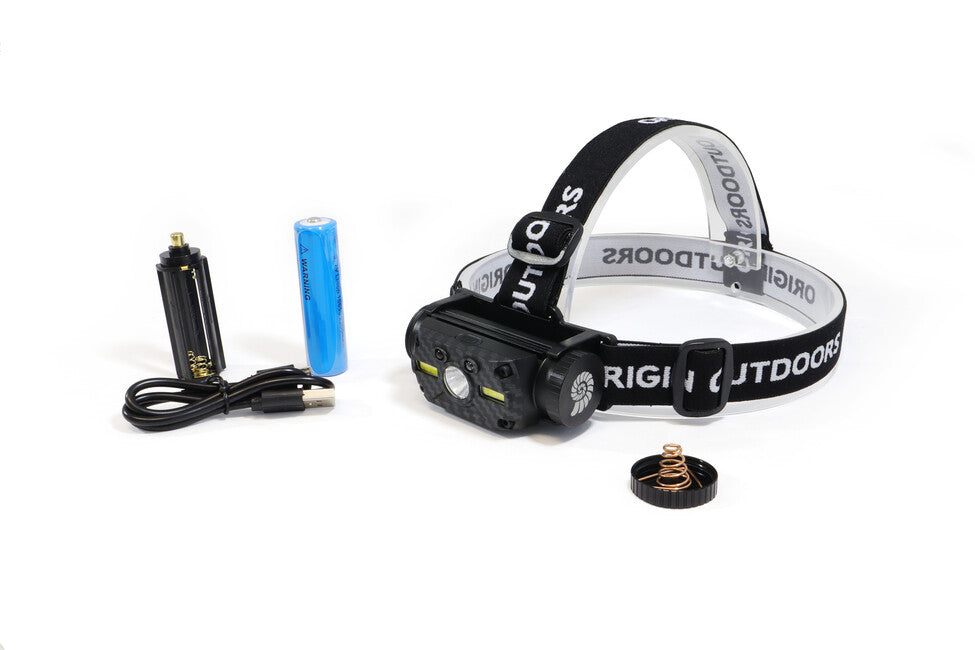 Origin Outdoors Sensor LED Κεφαλόφωτο 800 Lumens