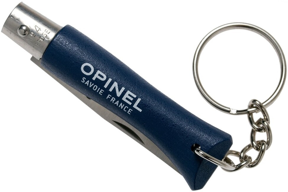 Opinel VRI N°04 Διπλωνόμενο Μαχαίρι Κλειδιών, Σκούρο Μπλε