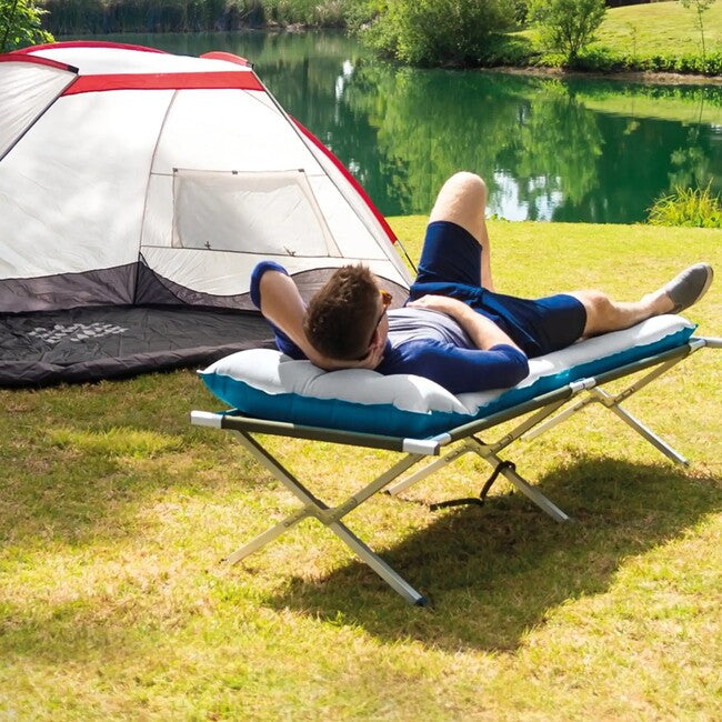 Intex Camping Mat Φουσκωτό Στρώμα Κάμπινγκ, Μονό Κρεβάτι