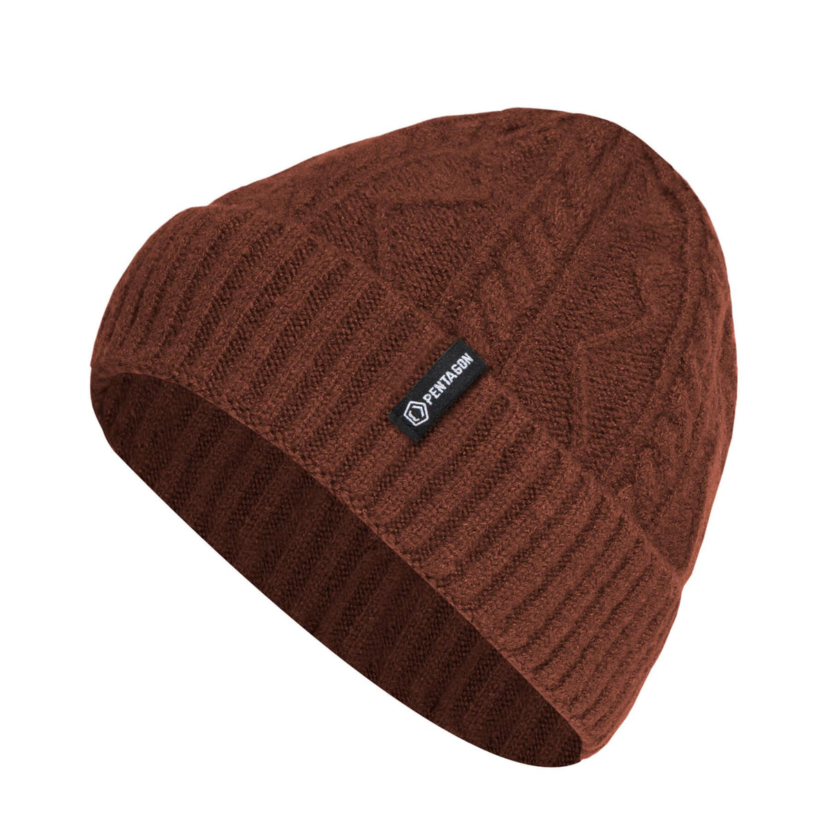 Pentagon Yukon Winter Beanie, Maroon Red