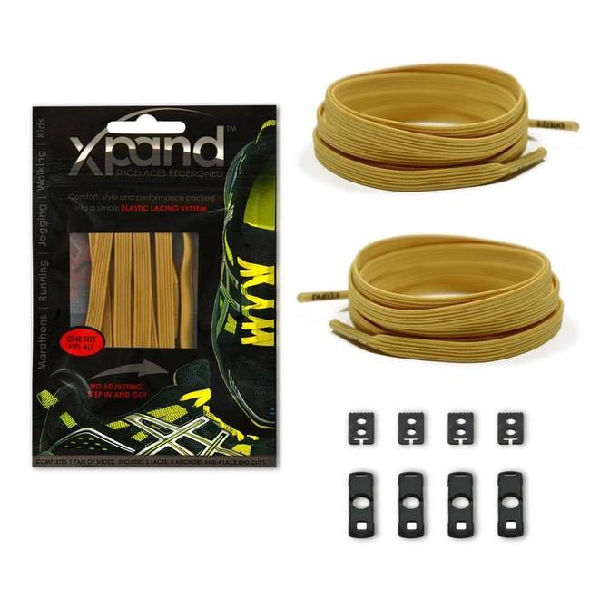 Xpand Elastic Ελαστικά κορδόνια παπουτσιών, χρυσό