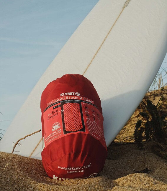 Klymit Static V Luxe Μονωμένο Χαλάκι Ύπνου, Κόκκινο