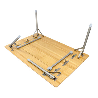 BasicNature Bamboo Αναδιπλώμενο Τραπέζι 100 x 65 cm