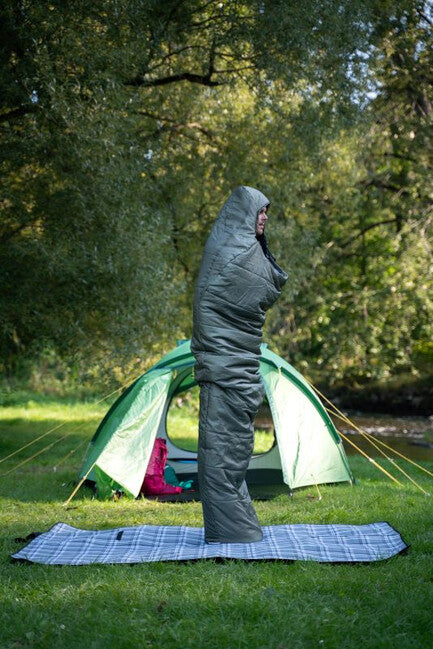 HUSKY RUBY Κsleeping Bag, σκούρο πράσινο
