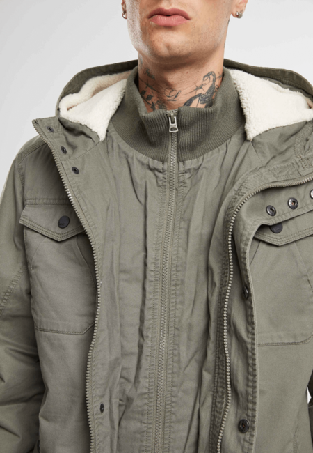 Brandit Meadow Jacket μπουφάν χειμώνα ανδρικό, λαδί