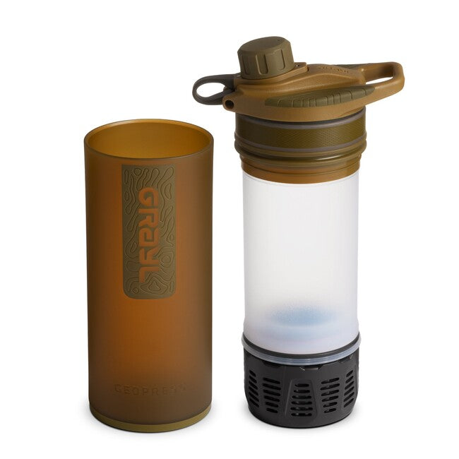GRAYL GeoPress Purifier φιάλη φιλτραρίσματος, Coyote Brown