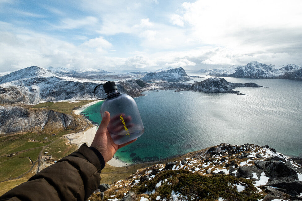 Pinguin Tritan Flask 1.0L φιάλη, πράσινο
