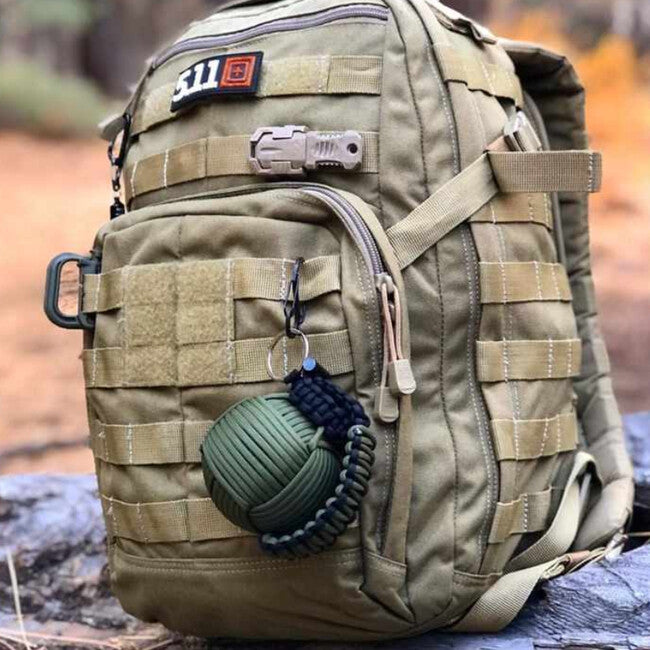 WARAGOD Menel Σετ Paracord Επιβίωσης, Coyote