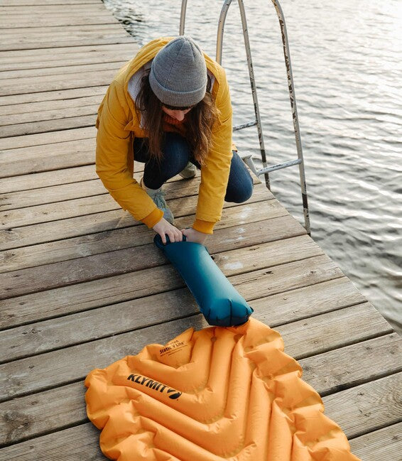 Klymit Static V Lite Απομονωμένο Χαλάκι Ύπνου, Πορτοκαλί Μάνγκο