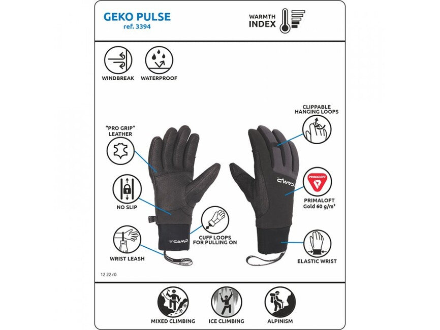 CAMP Geko Pulse γάντια αναρρίχησης
