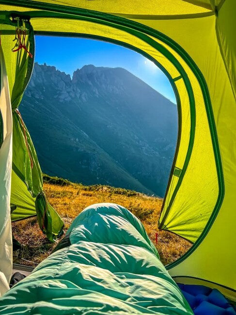 HUSKY Drape Πουπουλένιος Χειμερινός Σάκος Ύπνου -20, μπλε