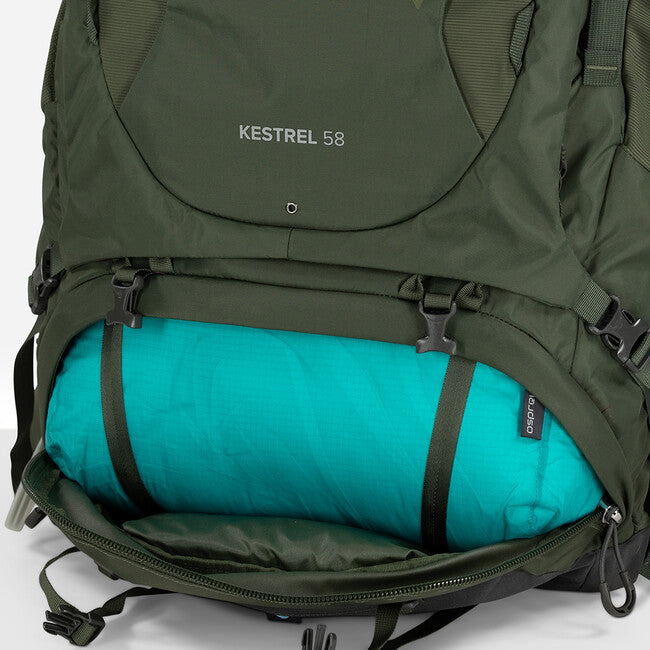 OSPREY KESTREL 58 Σακίδιο Πεζοπορίας, bonsai green