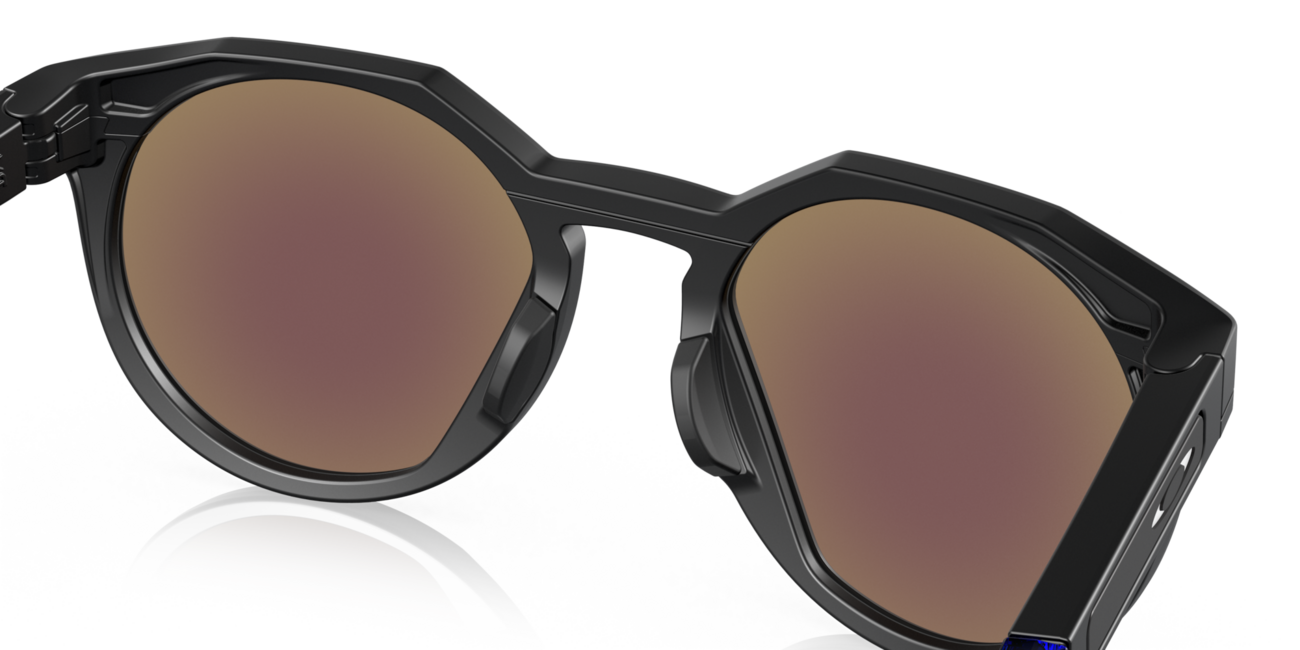 Oakley HSTN Γυαλιά Ηλίου με Σκελετό Matte Black και Φακούς Prizm Sapphire Polar, 52