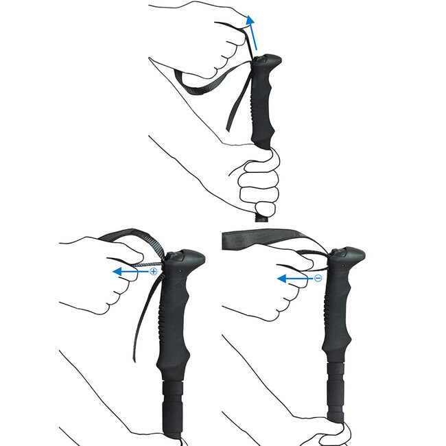 CAMP Megasonic Τρέκινγκ Ραβδοί 36 – 135 cm