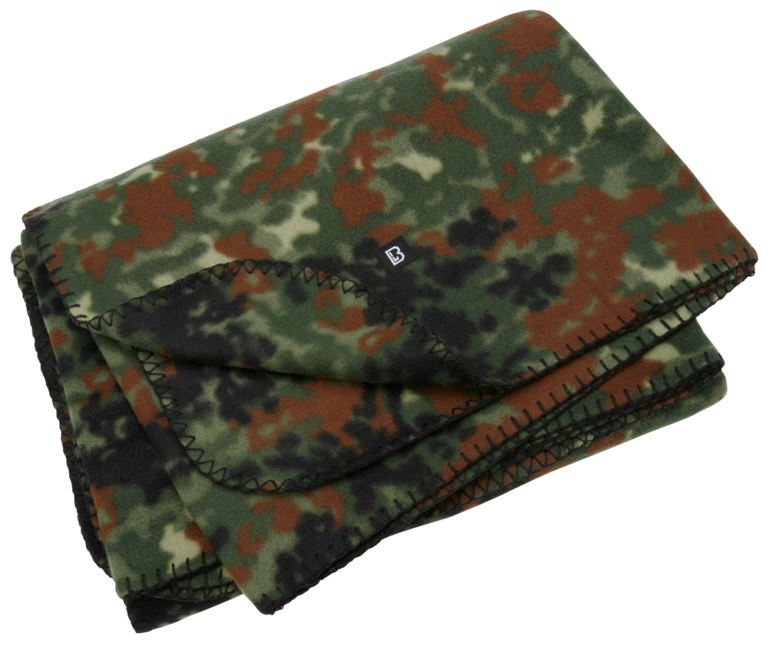 Brandit Κουβέρτα Fleece 135 x 175 cm, Flecktarn