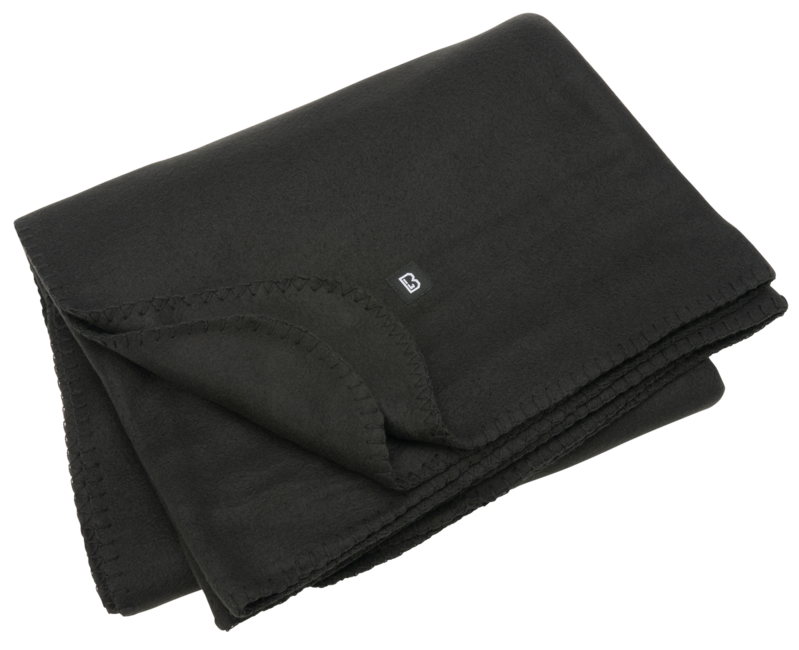 Brandit Κουβέρτα Fleece 135 x 175 cm, Μαύρη