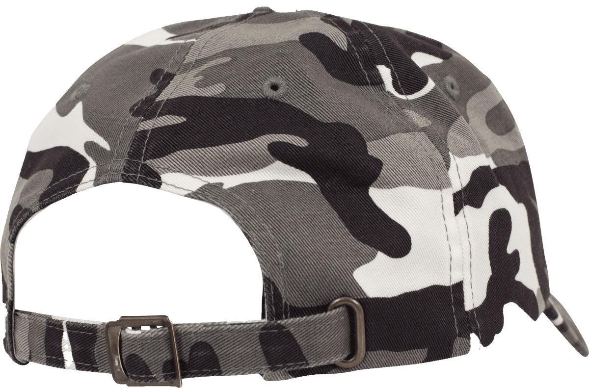 Brandit Low Profile Camo šiltovka s vypraným efektom, urban