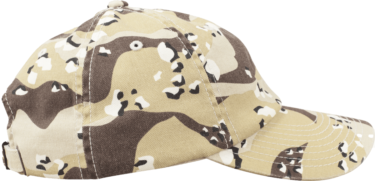 Brandit Low Profile Camo šiltovka s vypraným efektom, 6-color desert