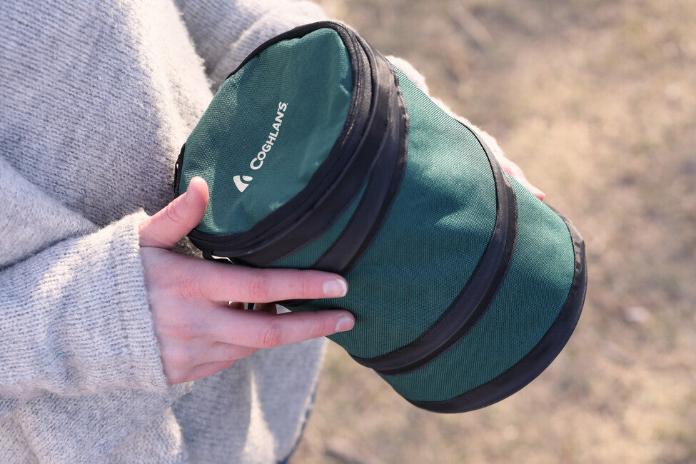 Coghlans Pop-Up Stuffbag σακούλα αποθήκευσης camping σκούρο πράσινο, 3 λίτρα