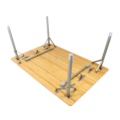 BasicNature Bamboo Αναδιπλώμενο Τραπέζι 100 x 65 cm