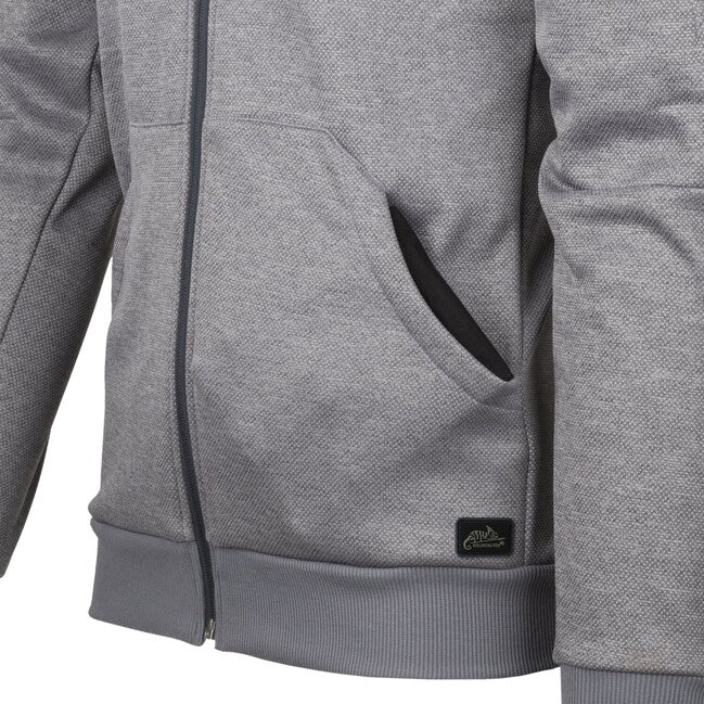 Helikon-Tex URBAN TACTICAL HOODIE Φούτερ FullZip, Melange Black-Grey