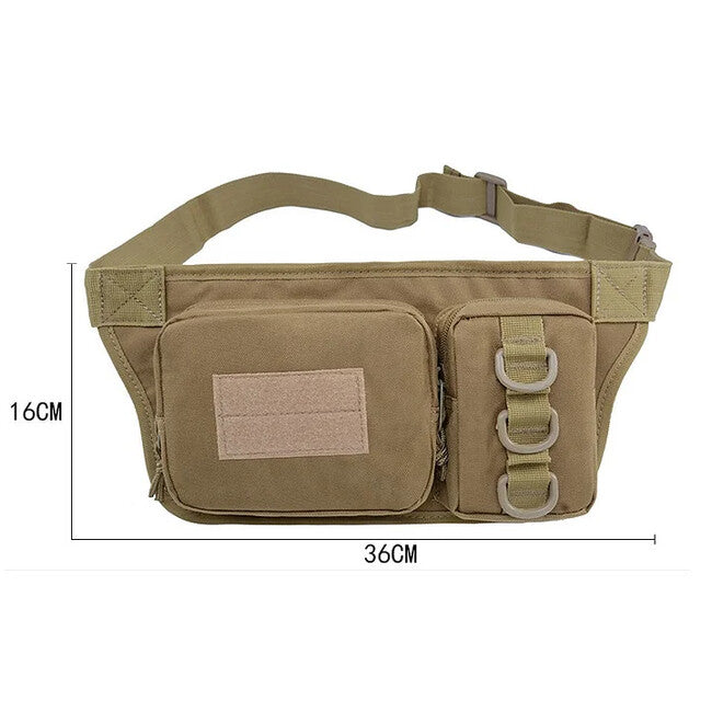 Dragowa Tactical Ζώνη Μέσης Τακτική, Μαύρο