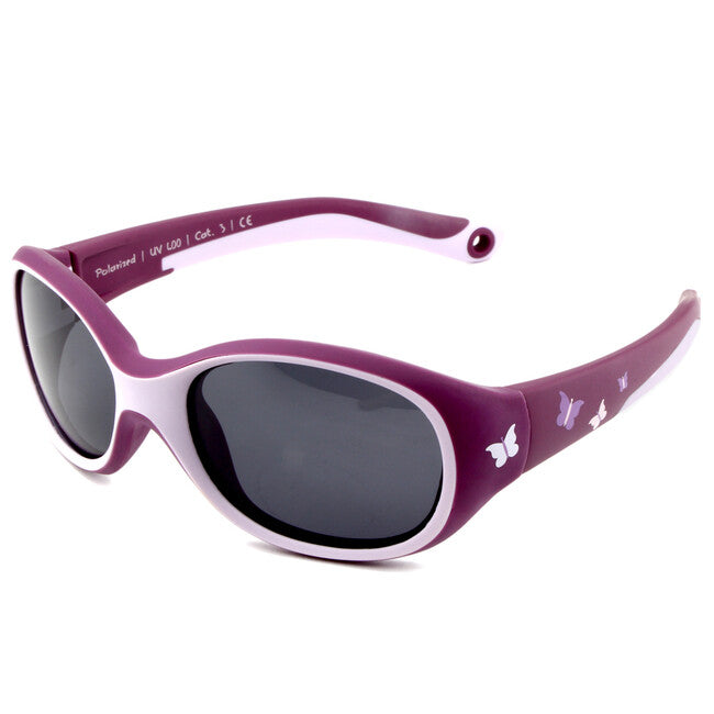 ActiveSol Kids Girl Παιδικά Γυαλιά Ηλίου με Πόλωση, Σχέδιο Πεταλούδα