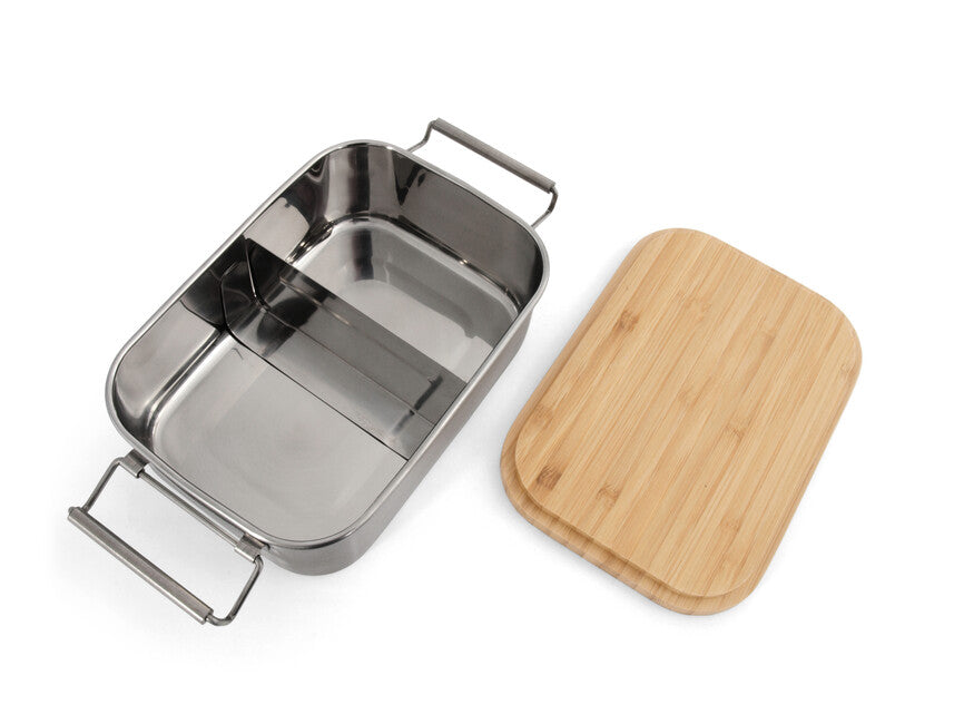 Origin Outdoors Bamboo-Clip Δοχείο Φαγητού από Ανοξείδωτο Χάλυβα 1,2 l
