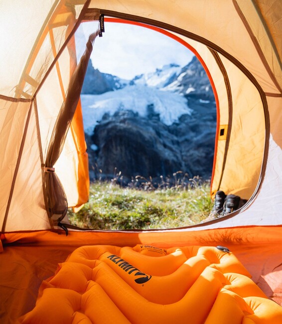 Klymit Ultralite SL Μονωμένο Χαλάκι Ύπνου V, πορτοκαλί